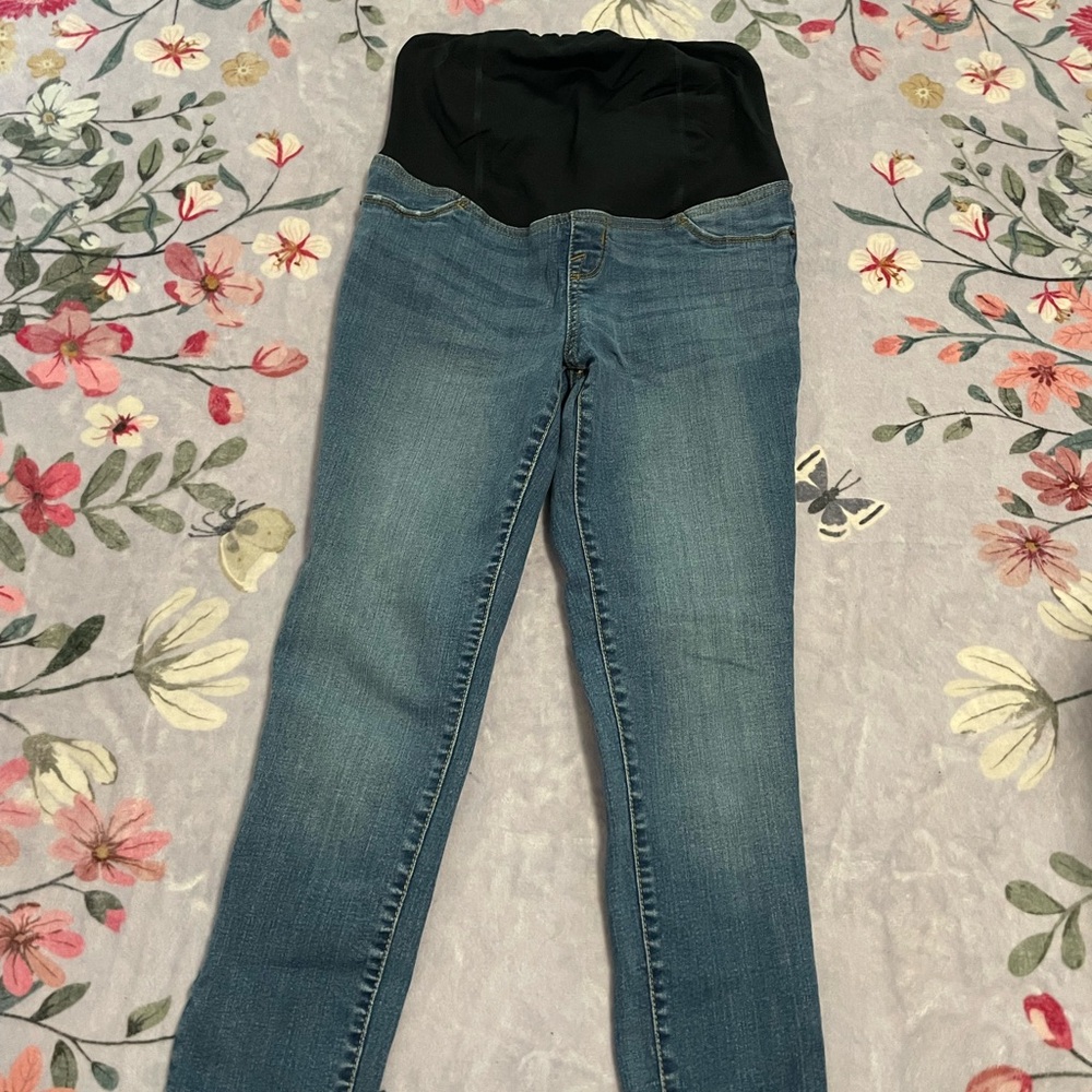 Women's Blue Maternity Jeans